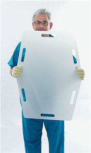 Alimed AliSlide™ Transfer Board / Half Shifter White Polyethylene - Each - 931827-EA