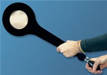 Alimed Compression Paddle 22 L Inch, lucit, Pneumatic, Fluro - Each - 2970018871-EA