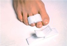 Alimed Digit Wrap Pedifix® One Size Fits Most Hook and Loop Closure Foot - Pack of 1 - 2970003918-PK