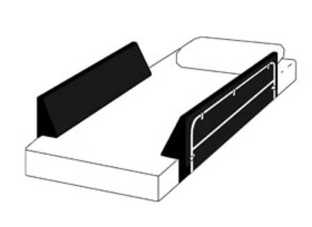 Alimed Stretcher Bumper Wedge - Pair - 930778-PR