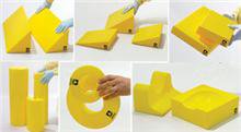 Alimed Positioner Wedge AliMed® Protecta-Coat® 9-3/4 W X 24 D X 6-3/4 H Inch Foam Freestanding - Each - 924951-EA