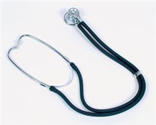 Alimed Sprague Stethoscope Alimed® Black 2-Tube Double Sided Chestpiece - Each - 2970011719-EA