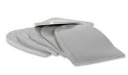 Alimed AliMed® Heel Wedge Pad Large Gray Male 10 to 12 - Pack of 3 - 2970003969-PK