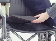 Alimed Wedge Seat Cushion AliMed® 9 W X 16 D X 1-1/2 H Inch Foam - Pack of 2 - 77301-PK