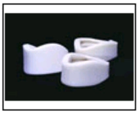 Alimed Cervical Collar Contoured / Medium-Firm Density Adult Large One-Piece 4-1/2 Inch Height 16 to 24 Inch Neck Circumference - Each - 2970003721-EA