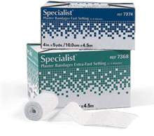 Alimed Plaster Bandage Specialist® 3 Inch X 9 Foot Plaster of Paris White - Box of 12 - 2970001660-BX