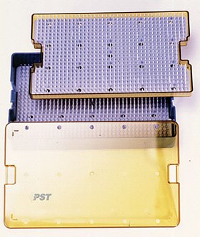 Alimed Sterilization Tray with Lid PST 3/4 X 4 X 7-1/2 Inch - Each - 2970017635-EA