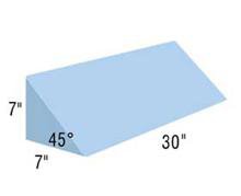 Alimed Positioner Wedge AliMed® 7 W X 30 D X 7 H Inch Foam Freestanding - Each - 927798-EA
