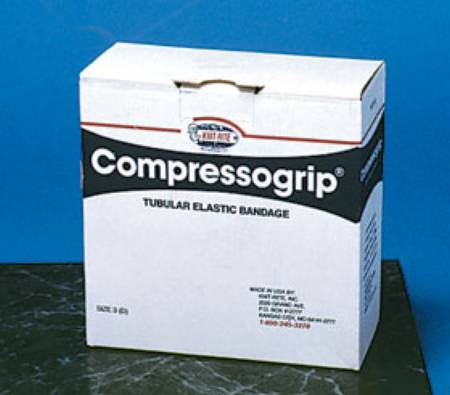 Alimed Elastic Tubular Support Bandage Compressogrip® 6 Inch X 11 Yard Pull On White NonSterile Size J 20 to 25 mmHg - Each - 2970001516-EA