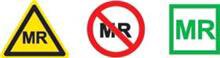 Alimed Pre-Printed Label Laboratory Use White Polyester MR Black / Red Lab / Specimen 1-1/2 Inch - Pack of 1 - 935492-PK