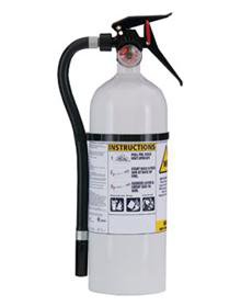Alimed MRI Certified Fire Extinguisher White Class A, Class B, Class C - Each - 935675-EA