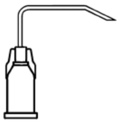 All-Med Huber Needle 20 Gauge 3/4 Inch - Box of 1 - 55-2020-BX