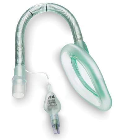 Ambu Curved Laryngeal Mask AuraFlex™ 40 mL Cuff Size 5 Single Patient Use - Case of 10 - 327500000U-CS