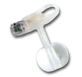 Applied Medical Technologies Balloon Button Gastrostomy Feeding Device AMT Mini Classic 20 Fr. 1.5 cm Tube Silicone Sterile - Each - 5-2015-EA