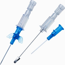 Healthfirst Peripheral IV Catheter Introcan Safety® 22 Gauge 1 Inch Sliding Safety Needle - Each - 1003270-EA