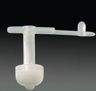 Bard Peripheral Vascular Button Decompression Tube Bard® 18 Fr. 3.4 cm Tubing Silicone NonSterile - Box of 6 - 000352-BX