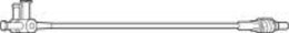 Baxter IV Extension Set Sterile - Case of 50 - 2C6251-CS
