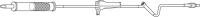 Baxter Primary IV Administration Set Interlink® Gravity 1 Port 10 Drops / mL Drip Rate 170 to 260 Micron Filter 77 Inch Tubing Blood / Solution - Case of 48 - 2C6700-CS
