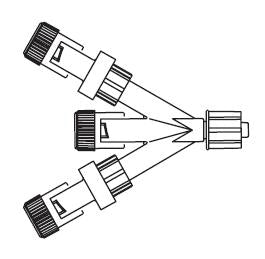 B. Braun Tri-Connector Braun - Case of 50 - 472026-CS