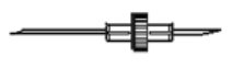 B. Braun Transfer Needle 17 Gauge 1-1/4 Inch, 3/4 Inch Double End - Case of 100 - 415017-CS