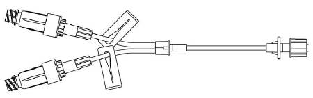 B. Braun IV Extension Set Ultrasite® Needle-Free Port Small Bore 7 Inch Tubing - Case of 50 - 470021-CS