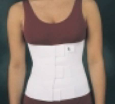 Bird & Cronin Abdominal Binder Small Hook and Loop Closure 24 to 30 Inch Waist Circumference 8 Inch Height Adult - Each - 08144512-EA