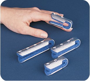 Bird & Cronin Finger Cot Splint Blue - Each - 08146221-EA
