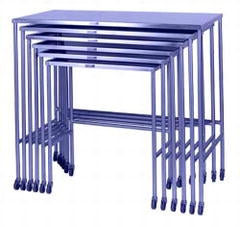 Blickman Instrument Table 44 X 20 X 40 Inch Stainless Steel - Each - 0137823000-EA