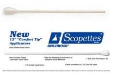 Birchwood Laboratories Proctoscopic Swabstick Scopettes® Jr. 8 Inch Length NonSterile - Box of 100 - 34-7027-12-BX