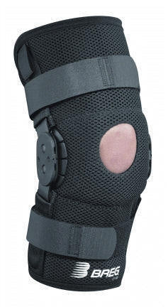 Breg Knee Brace ShortRunner™ X-Large Wraparound Closure 24 to 27 Inch Circumference Left or Right Knee - Each - 21755-EA
