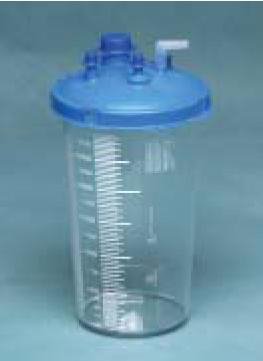Cardinal Suction Canister Medi-Vac® Guardian™ PPV 3000 mL Sealing Lid - Case of 40 - 65651-430-CS