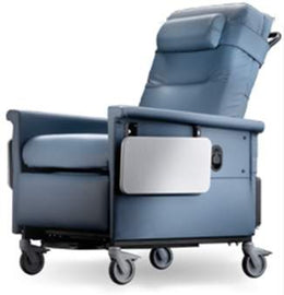 Champion Manufacturing Bariatric Transport Manual Recliner 56 Series Natural Vinyl 5 Inch Casters - Each - 566T09-TS7-EA