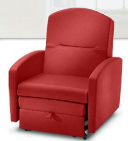 Champion Manufacturing Sleeper Chair Classic Overnighter, 526 Series Natural With Armrests Fabric Upholstery - Each - 526T45-EA