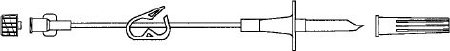 Advanced Medical Systems IV Extension Set Vygon Micro Bore 4 Inch Tubing Without Filter - Case of 50 - AMS-893-CS