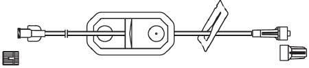 Codan US Corp IV Extension Set Regular Bore 10 Inch Tubing With Filter - Case of 50 - BC695-CS
