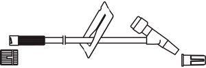 Codan US Corp IV Extension Set Regular Bore 5 Inch Tubing - Case of 50 - BC584-CS