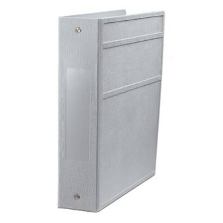Carstens Binder Carstens® 3 Ring Gray 400 Sheets Side Opening - Each - 1742-3R-EA