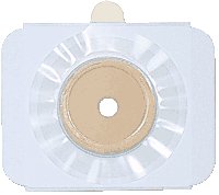 Cymed Colostomy Washer MicroSkin® Precut, Standard Wear Adhesive without Tape Without Flange Universal System Polyurethane Polymer Film 1-1/4 Inch Opening 2 mm Thick - Box of 5 - 78032-BX