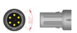 Mindray USA ECG Cable 2.2 M For use wioth Masimo SpO2 Patient Monitor - Each - 115-023136-00-EA