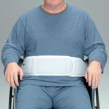 DeRoyal Chair Waist Belt Restraint One Size Fits Most Hook and Loop Closure - Each - M5165D-U-EA