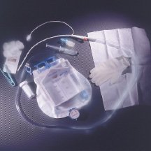 DeRoyal Indwelling Catheter Tray DeRoyal Foley / Temperature Sensing 16 Fr. Balloon - Case of 10 - 81-080516-CS