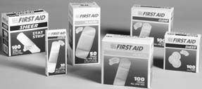 Dukal Adhesive Strip American® White Cross 2 X 4-1/2 Inch Fabric Rectangle Tan Sterile - Case of 360 - 1565033-CS