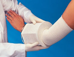 Gentell Tubular Retainer Dressing Surgitube® Cotton 7/8 Inch X 10 Yard Size 2 White Large Finger / Toe NonSterile - Each - GL210W-EA