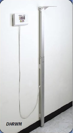 Detecto Scale Height Measuring Rod ProDoc™ Aluminum Wall Mount - Each - DHRWM-EA