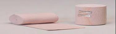 DJO Elastic Bandage 2 Inch X 4-1/2 Yard Clip Detached Closure Tan NonSterile Standard Compression - Pack of 10 - 79-98583-PK