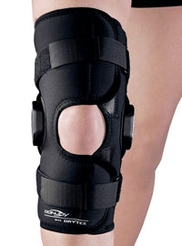 DJO Knee Wrap DonJoy® Medium Wraparound / Hook and Loop Strap Closure 18-1/2 to 21 Inch Circumference Left or Right Knee - Each - 81-07585-EA