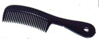 Donovan Industries Comb Dawn Mist® 6-1/2 Inch Black Plastic - Case of 720 - 2655-CS