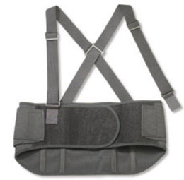 Ergodyne Occupational Back Support ProFlex® 1600 Standard 2X-Large Hook and Loop Closure 42 to 46 Inch Waist Circumference 9 Inch Height Adult - Each - 11106-EA