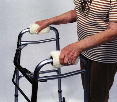 Essential Medical Supply Sheepette® Walker Grip Cover - Pair - D5008-PR