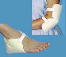 Essential Medical Supply Heel Protection Pad Sheepette™ One Size Fits Most White - Pair - D5005-PR